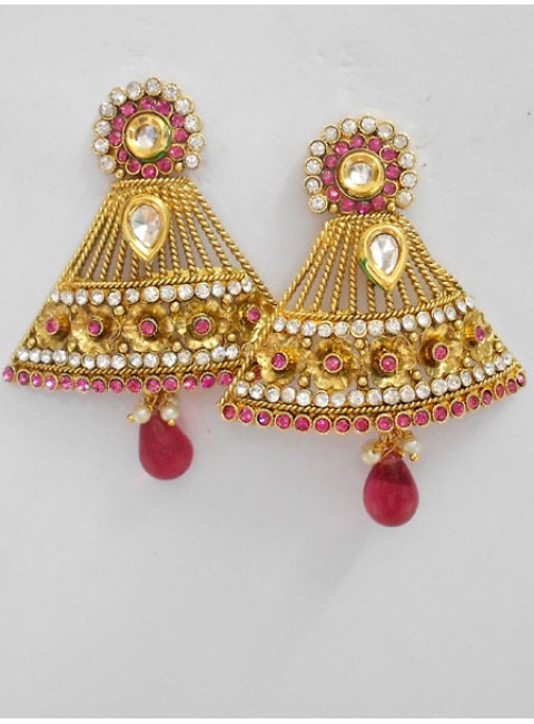 Polki Earrings